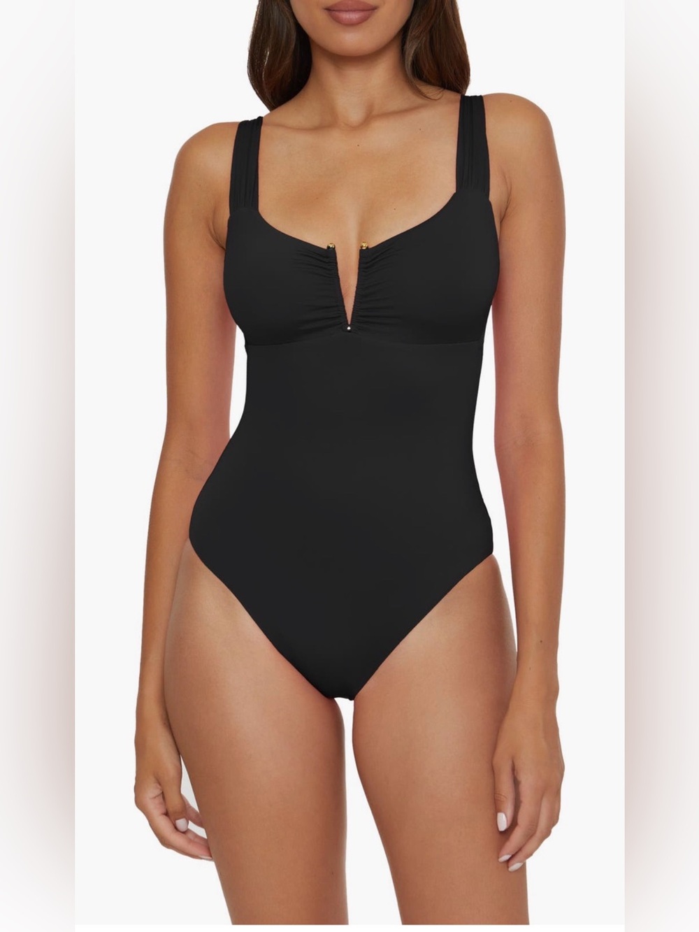BECCA Color Code V-Wire One-Piece Swimsuit | Small